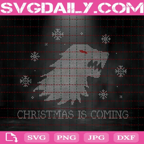 Christmas Is Coming Svg