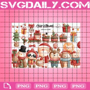 Christmas Santa And Friends Clipart