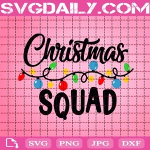 Christmas Squad Svg