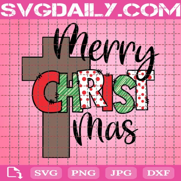 Christmas Svg, Merry Christmas Svg