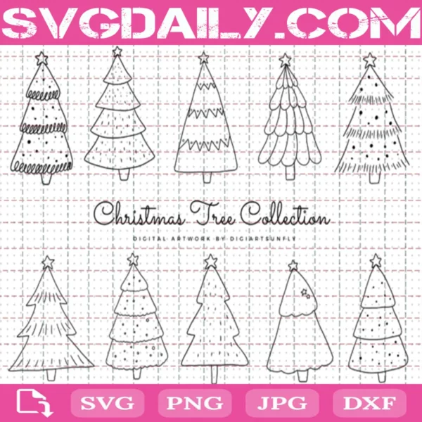 Christmas Tree Bundle Svg Free