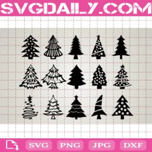Christmas Tree Bundle Svg Free