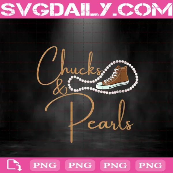 Chucks & Pearls Png