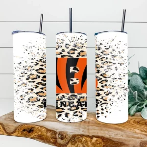 Cincinnati Bengals 20oz Skinny Tumbler
