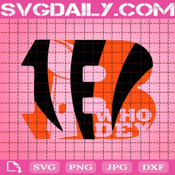 Cincinnati Bengals B Svg