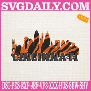 Cincinnati Bengals Embroidery Files