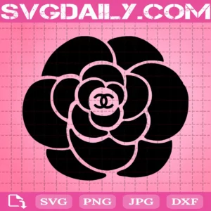 Classic Rose Chanel Svg