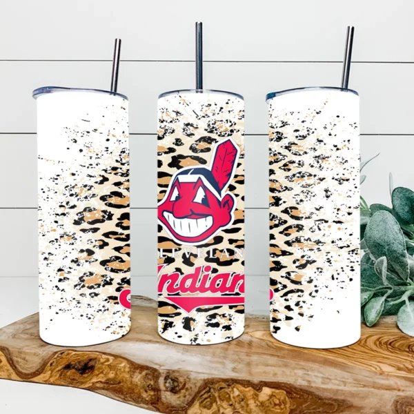 Cleveland Indians 20oz Skinny Tumbler