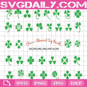 Clover Bundle Svg Free