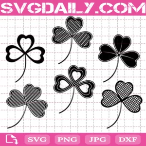 Clover With An Ornament Svg Bundle Free