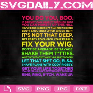 Cody Rigsby Motivational Quotes Svg