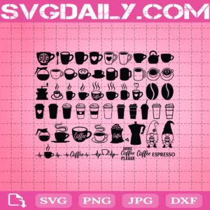 Coffee Svg, Coffee Bundle Svg