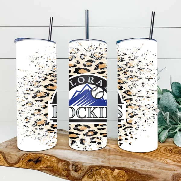 Colorado Rockies 20oz Skinny Tumbler