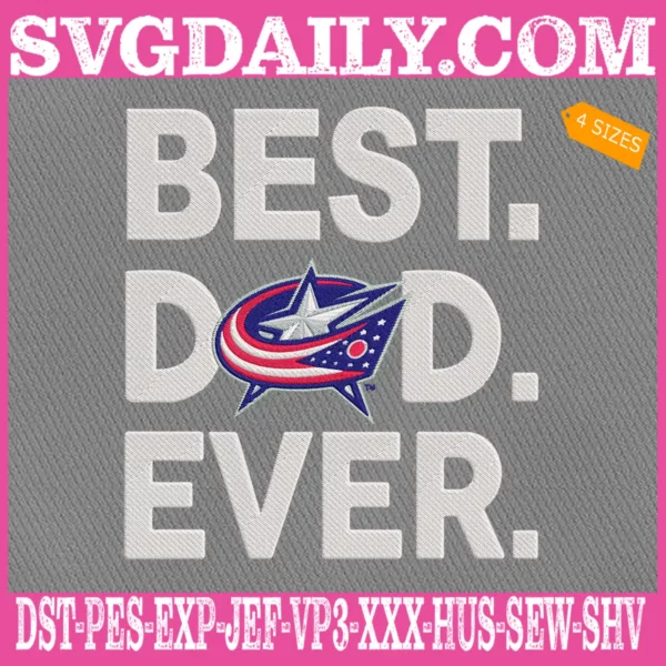 Columbus Blue Jackets Embroidery Files