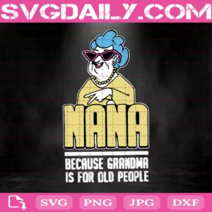 Cool Grandmother Svg