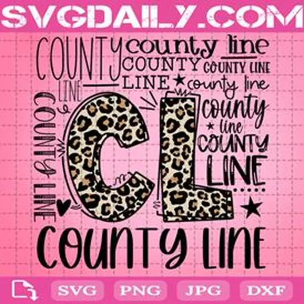 County Line Mascot Svg