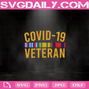 Covid-19 Veteran Svg