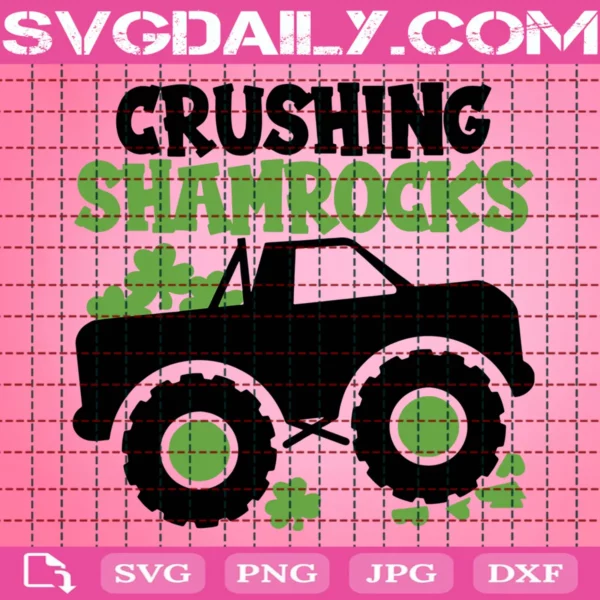 Crushing Shamrocks St Patrick'S Day Svg