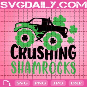 Crushing Shamrocks Svg