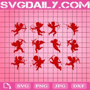 Cupid Valentines Svg