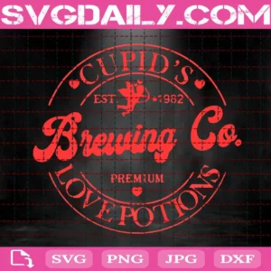Cupid’S Brewing Co Love Potions Svg
