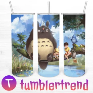 Cute Totoro 20oz Tumbler Skinny