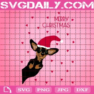 Dachshund Christmas Svg