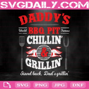 Dad Grill Svg, Barbecue Svg