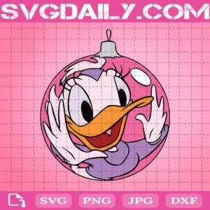 Daisy Duck Svg, Disney Daisy Duck Svg