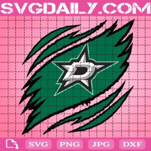 Dallas Stars Claws Svg