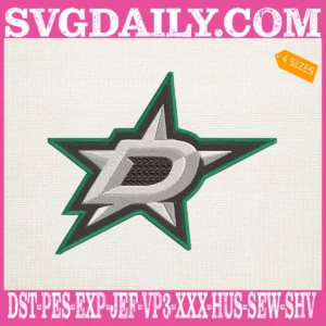 Dallas Stars Embroidery Files