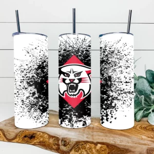 Davidson Wildcats 20oz Skinny Tumbler