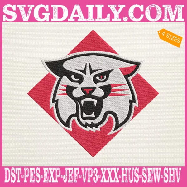 Davidson Wildcats Embroidery Machine