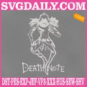 Death Note Embroidery Design