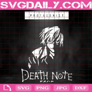 Death Note Svg, Japanese Manga Svg