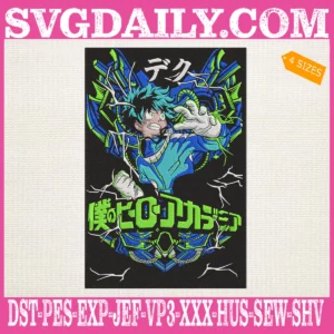 Deku Embroidery Design