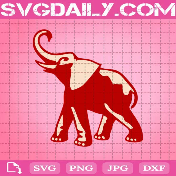 Delta Sigma Theta Elephant Svg