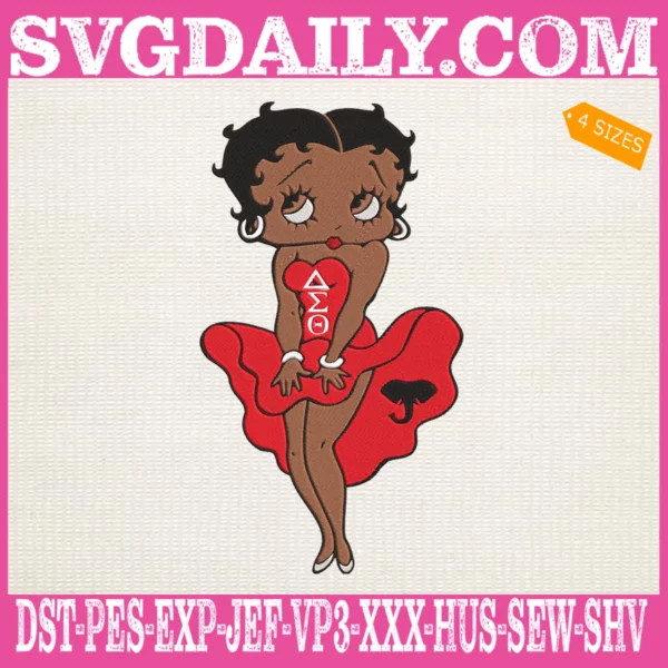 Delta Sigma Theta Embroidery Files