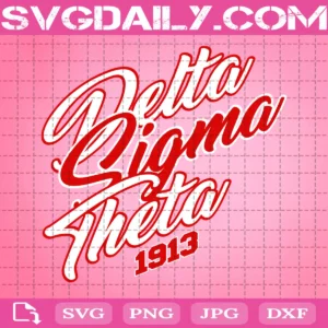 Delta Sigma Theta Svg