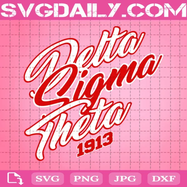 Delta Sigma Theta Svg