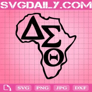 Delta Sigma Theta Svg