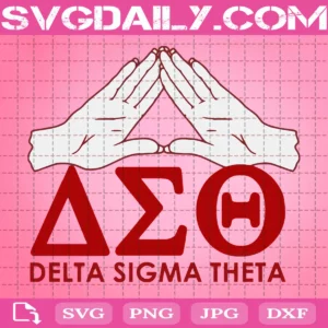 Delta Sigma Theta Svg