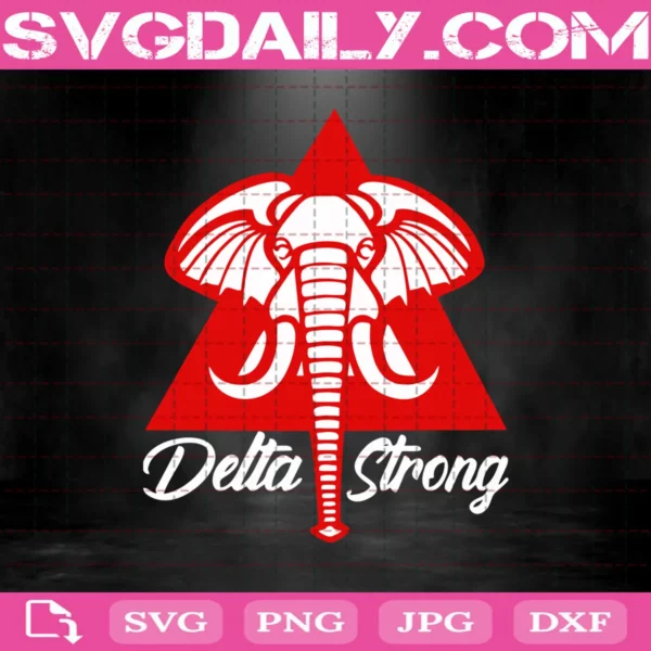 Delta Strong Svg