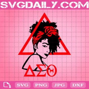 Delta Women Svg, Delta Sigma Theta 1913 Svg