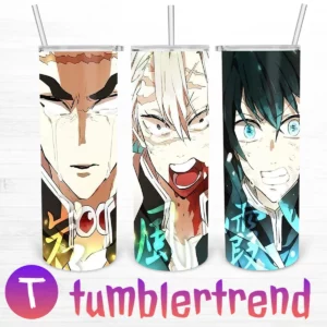 Demon Slayer Characters 20oz Tumbler Skinny