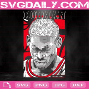Dennis Rodman The Last Dance Svg