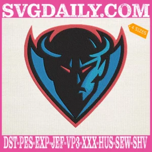 DePaul Blue Demons Embroidery Machine