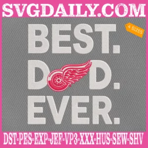 Detroit Red Wings Embroidery Files