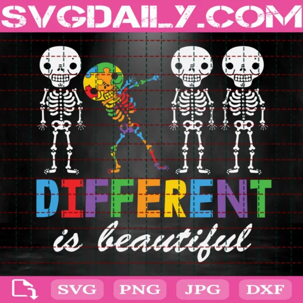 Different Is Beautiful Svg