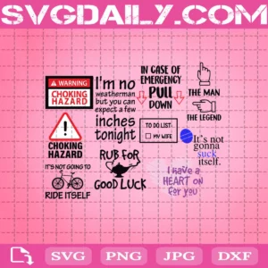 Dirty Boxer Underwear Bundle Svg